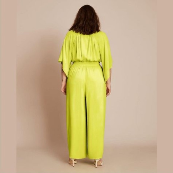 1 Honore Collection Women's Luxurious Woven Statement Jumpsuit NWT size 22 - Picture 4 of 6